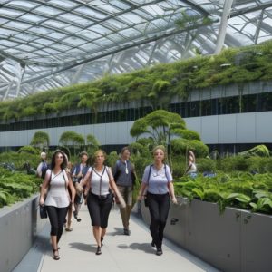Pelan-pelan ke Bandara Ekologis: Dekorasi Unik Hotel Eko-friendly di Kota Ini