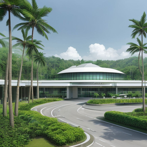 Kesan Senyap Daging: Pengalaman Wisata Bandara Lingkungan Hijau dan Stilisasi Hotel Unik