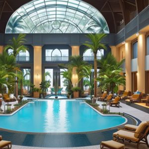 Juara-juara Wisata Bandara: Pemandian Dekoratif terbaik di Hotel Lingkungan