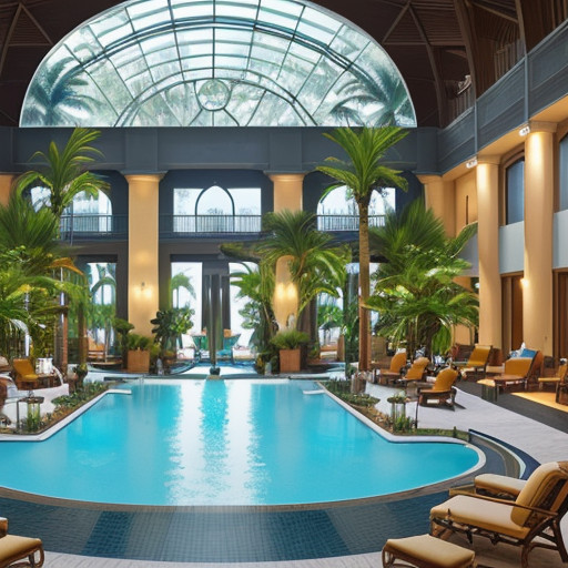 Juara-juara Wisata Bandara: Pemandian Dekoratif terbaik di Hotel Lingkungan