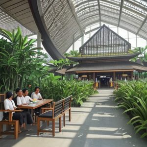 10 Wonders dan Wisata Unik di Bandara-Bandara & Hotel-Hotel Lingkungan Ekosistem terbaik Indonesia
