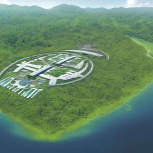 Melihat keindahan alam dan arsitektur terpadu di Bandara Eco-friendly dan Hotel Lingkungan Terbaik Indonesia