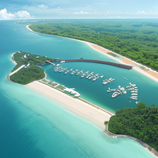 Pantai Lingkaran: Wisata Bandara-Hotel Unik di Tengah Tanah Air Kita
